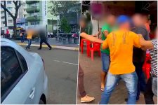 multa-de-estacionamento-gera-briga-e-agressao-em-chapeco;-video