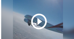 video:-homem-‘aposta-corrida’-com-maior-aviao-do-mundo-em-pleno-ar