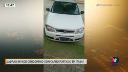 ladrao-invade-condominio-com-carro-furtado-em-itajai