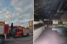 fotos:-incendio-destroi-cozinha-de-restaurante-no-centro-de-lages