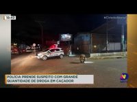 policia-prende-suspeito-com-grande-quantidade-de-droga-em-cacador