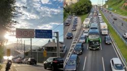 transito-intenso-na-grande-florianopolis:-confira-os-trechos-mais-afetados-e-evite-filas