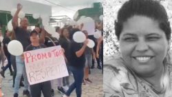 manifestantes-protestam-apos-morte-de-promotora-em-supermercado-de-itajai