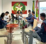 secretaria-de-articulacao-nacional-recebe-visita-institucional-do-comandante-geral-do-corpo-de-bombeiros-militar-de-sc