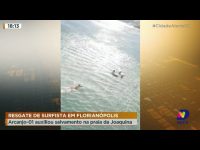 resgate-de-surfista-em-florianopolis:-arcanjo-01-auxiliou-salvamento-na-praia-da-joaquina