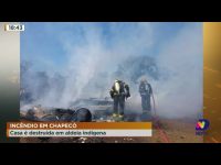 incendio-em-chapeco:-casa-e-destruida-em-aldeia-indigena