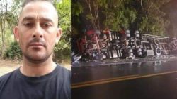 motociclista-morre-apos-colisao-com-carreta-em-santa-catarina