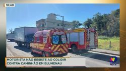 motorista-nao-resiste-ao-colidir-contra-caminhao-em-blumenau