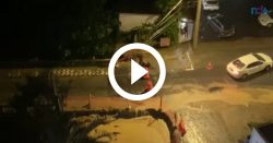 video:-rua-paraiba-e-interditada-em-blumenau-apos-chuva-atingir-obra-realizada-em-ponte