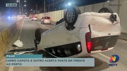 acidente-com-dois-carros-em-frente-porto-de-itajai,-e-central-de-monitoramento-a-dengue-em-itajai