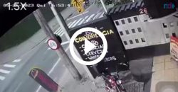 video:-motociclista-acaba-ferido-ao-colidir-contra-carro-em-blumenau